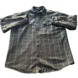 Vintage Woolrich Lined Plaid Shirt Jacket - Large Grunge Distressed Gorpcore